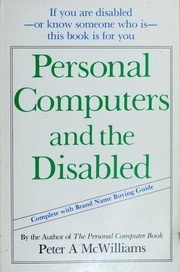 Cover of: Personal computers and the disabled