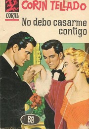 Cover of: No debo casarme contigo by 