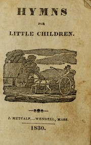 Hymns for little children by John Metcalf