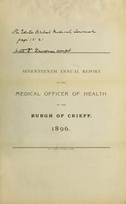 [Report 1896] by Crieff (Scotland). Burgh Council