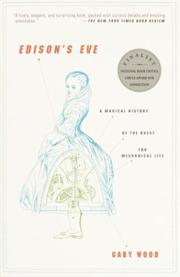 Cover of: Edison's Eve by Gaby Wood