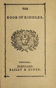 Cover of: The book of riddles