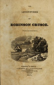 Cover of: The adventures of Robinson Crusoe: with engravings