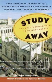Cover of: Study Away by Mariah Balaban, Jennifer Shields