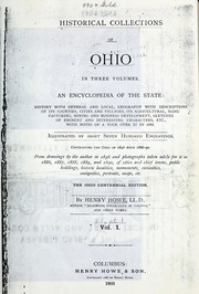 Cover of: Historical collections of Ohio | Henry Howe