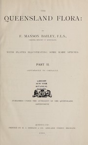 Cover of: The Queensland flora by Frederick Manson Bailey