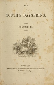 Cover of: The Youth's dayspring