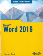 Cover of: Manual Imprescindible: Word 2016