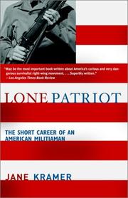 Cover of: Lone Patriot by Jane Kramer