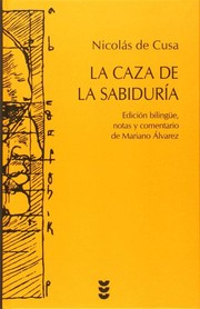 Cover of: La caza de la sabiduría by 