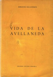 Cover of: Vida de la Avellaneda