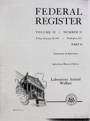 Cover of: Laboratory animal welfare: rules and regulations