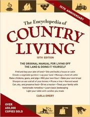 Cover of: The encyclopedia of country living by 