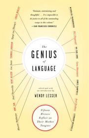 Cover of: The Genius of Language