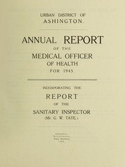 Cover of: [Report 1945]