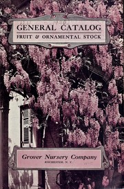 Cover of: General catalog [of] fruit and ornamental stock
