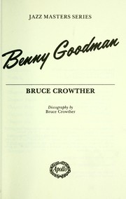 Cover of: Benny Goodman