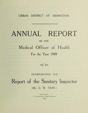 Cover of: [Report 1949]