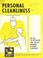Cover of: Personal cleanliness