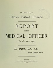 Cover of: [Report 1925-1926]