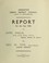 Cover of: [Report 1938]