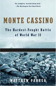 Cover of: Monte Cassino by Matthew Parker