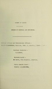 Cover of: [Report 1948] by Orkney (Scotland). County Council