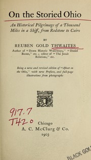 Cover of: On the storied Ohio by Reuben Gold Thwaites