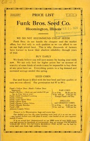 Cover of: Price list: January 1920