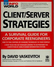 Cover of: Client/server strategies by David Vaskevitch