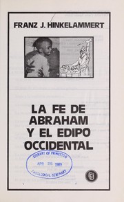 Cover of: La fe de Abraham y el Edipo occidental