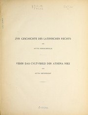 Festschrift zvr fvenfzigiaehrigen Grvendvngsfeir des Archaeologischen Insttvtes in Rom by Otto Benndorf, Otto Hirschfeld