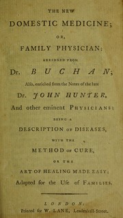 Cover of: The new domestic medicine by William Buchan M.D.
