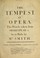 Cover of: The tempest