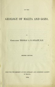 Cover of: On the geology of Malta and Gozo by T. A. B. Spratt