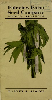 Cover of Fairview Farm Seed Co by fairview farm seed co