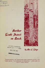 Cover of: Another scale insect on beech