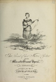 Cover of: The sound of her native guitar: from Mozarts grand opera Il seraglio arranged for voice and piano