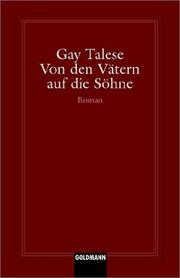 Cover of: Von den Vätern auf die Söhne