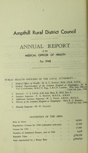 Cover of: [Report 1948]