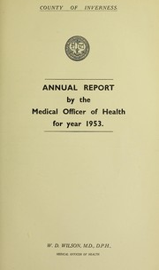 Cover of: [Report 1953]