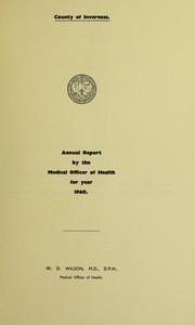 Cover of: [Report 1960]