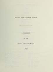 Cover of: [Report 1969]