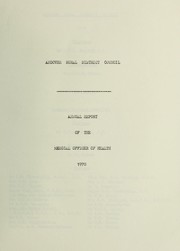 Cover of: [Report 1970]