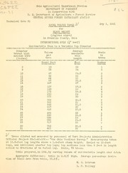 Local volume table for black walnut (Juglans nigra) in Franklin County, Ohio by W. O. Schramm