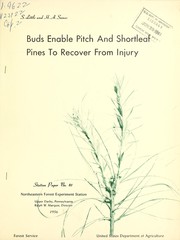 Cover of: Buds enable pitch and shortleaf pines to recover from injury