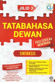 Cover of: Tatabahasa Dewan: Sintaksis Sekolah Menengah