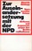 Cover of: Zur Auseinandersetzung mit der NPD