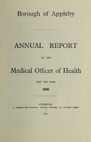 Cover of: [Report 1950]