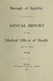 Cover of: [Report 1946]